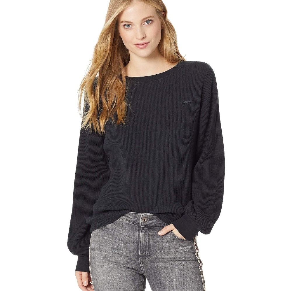 Vans Lorraine Black Thermal Long Sleeve Top

XL